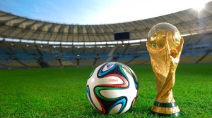NRG Advertising FIFA World Cup 2014 ball and trophy